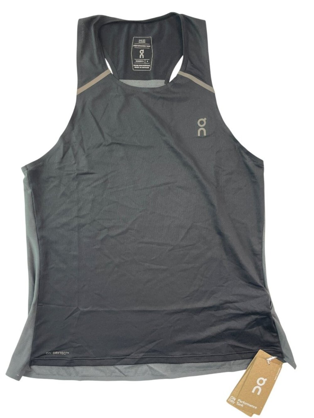 On Cloud Performance Tank Black Eclipse Swiss Engineering Women's Size S $70 NWT - Picture 1 of 11